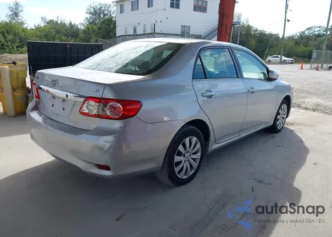 2013 Toyota Corolla Le из США, поврежденный, VIN 5YFBU4EE3DP096257